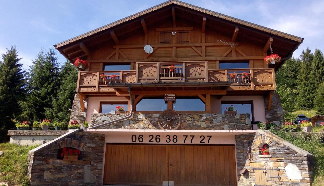 Les Saisies Cote Legette Appartement Dans Chalet Le Nepal Exterior foto