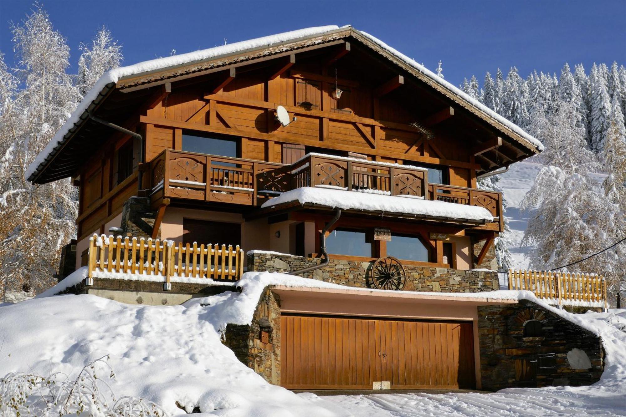 Les Saisies Cote Legette Appartement Dans Chalet Le Nepal Exterior foto